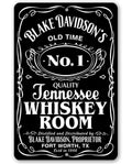 Personalized - Whiskey Room - Metal Sign