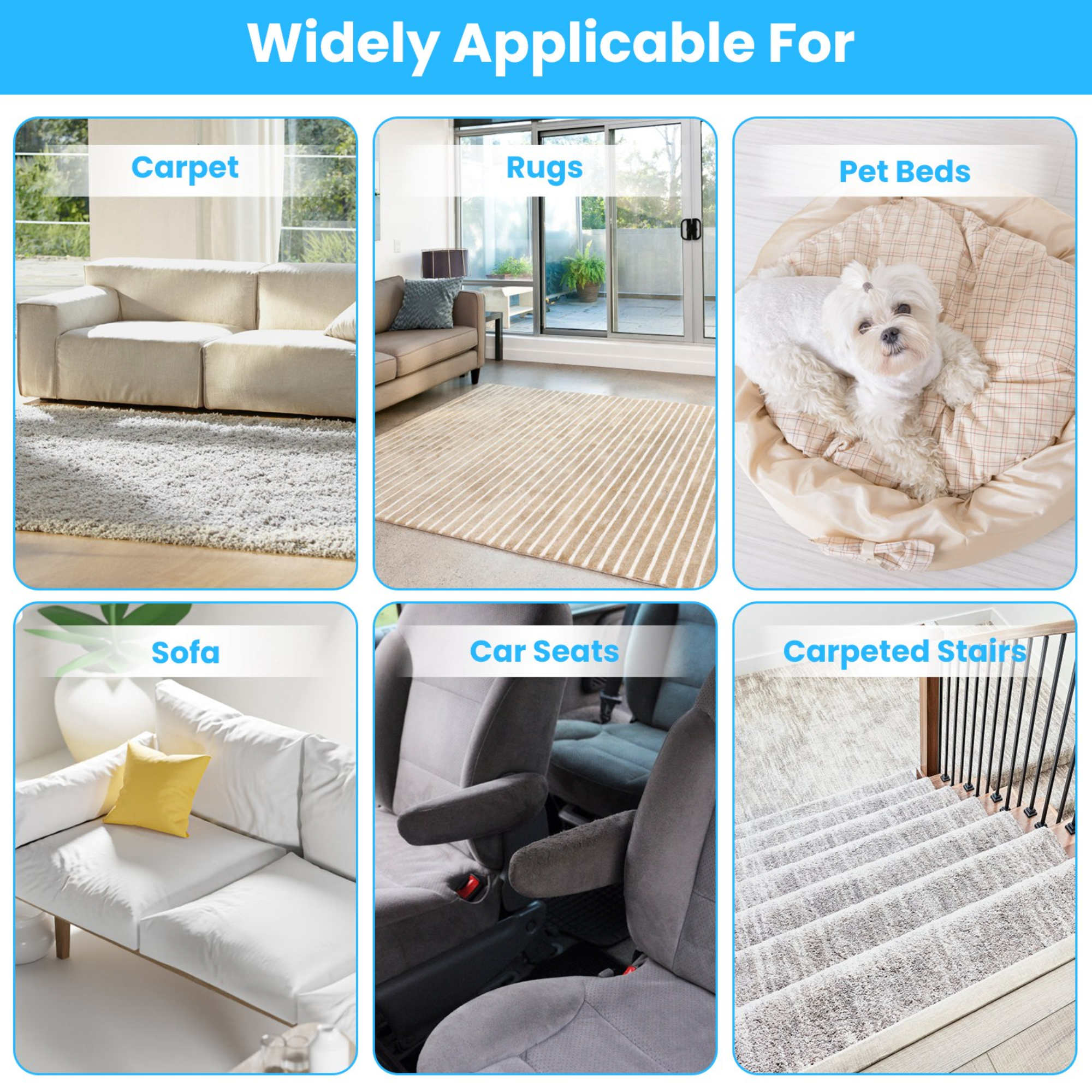 Pet Hair Removal Rake With 54.33in Adjustable Telescopic Rod Multi-Fabric Dog Cat Hair Scraper Lint Shaver For Carpet Rug Clothes Couch