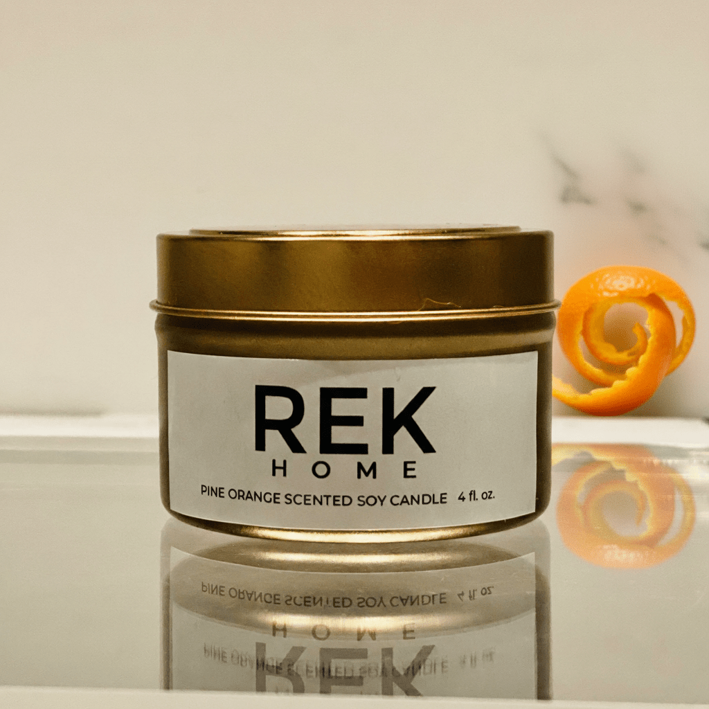 Pine Orange Soy Candle