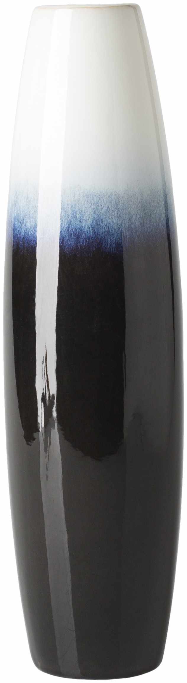 Pitfour Blue White Ceramic Outdoor Vase Set