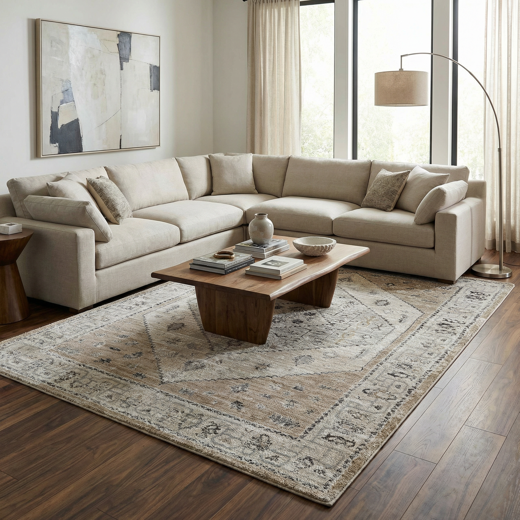 Minal Luxe Thick Area Rug