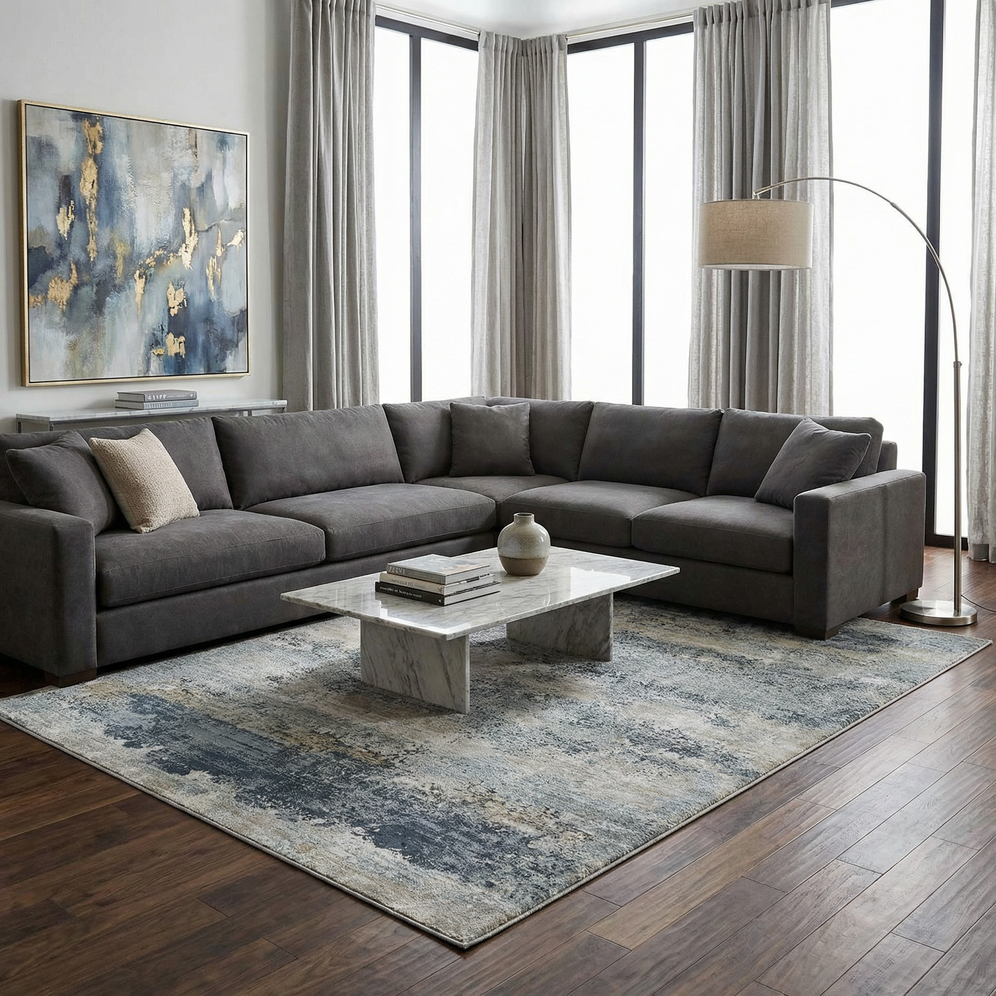 Whyalla Misty Thick Luxe Rug