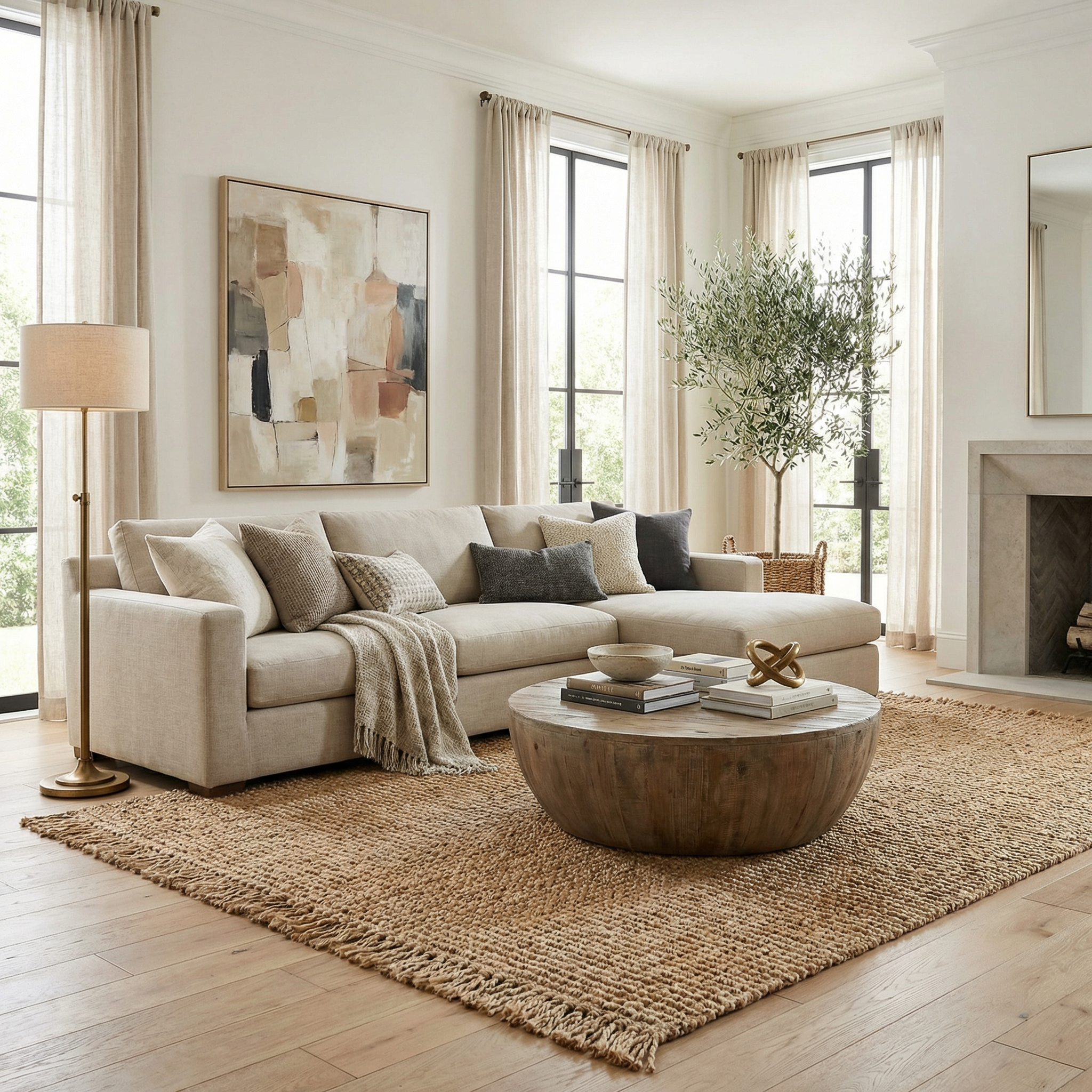 Senneterre Natural Jute Rug