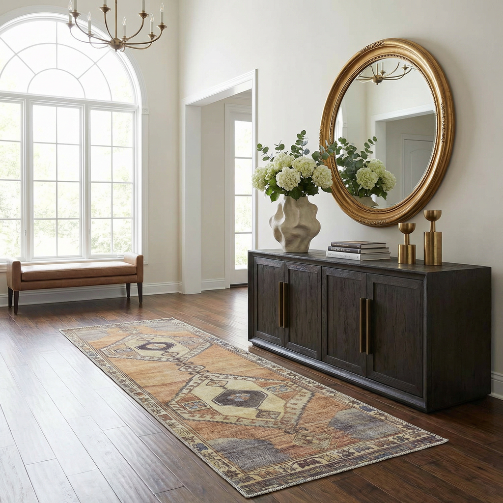Medinah Washable Area Rug
