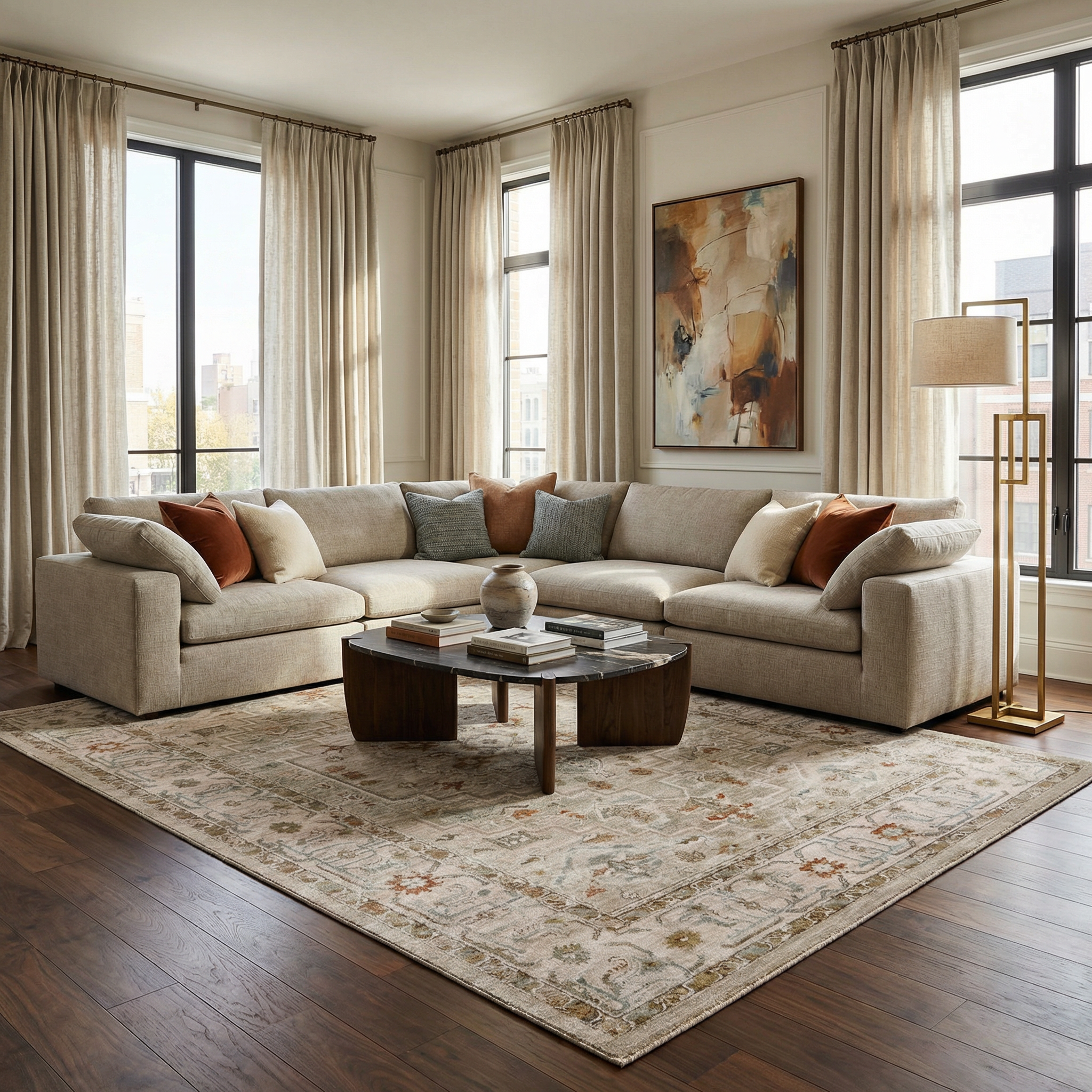 Richelieu Thick Luxe Turkish Rug
