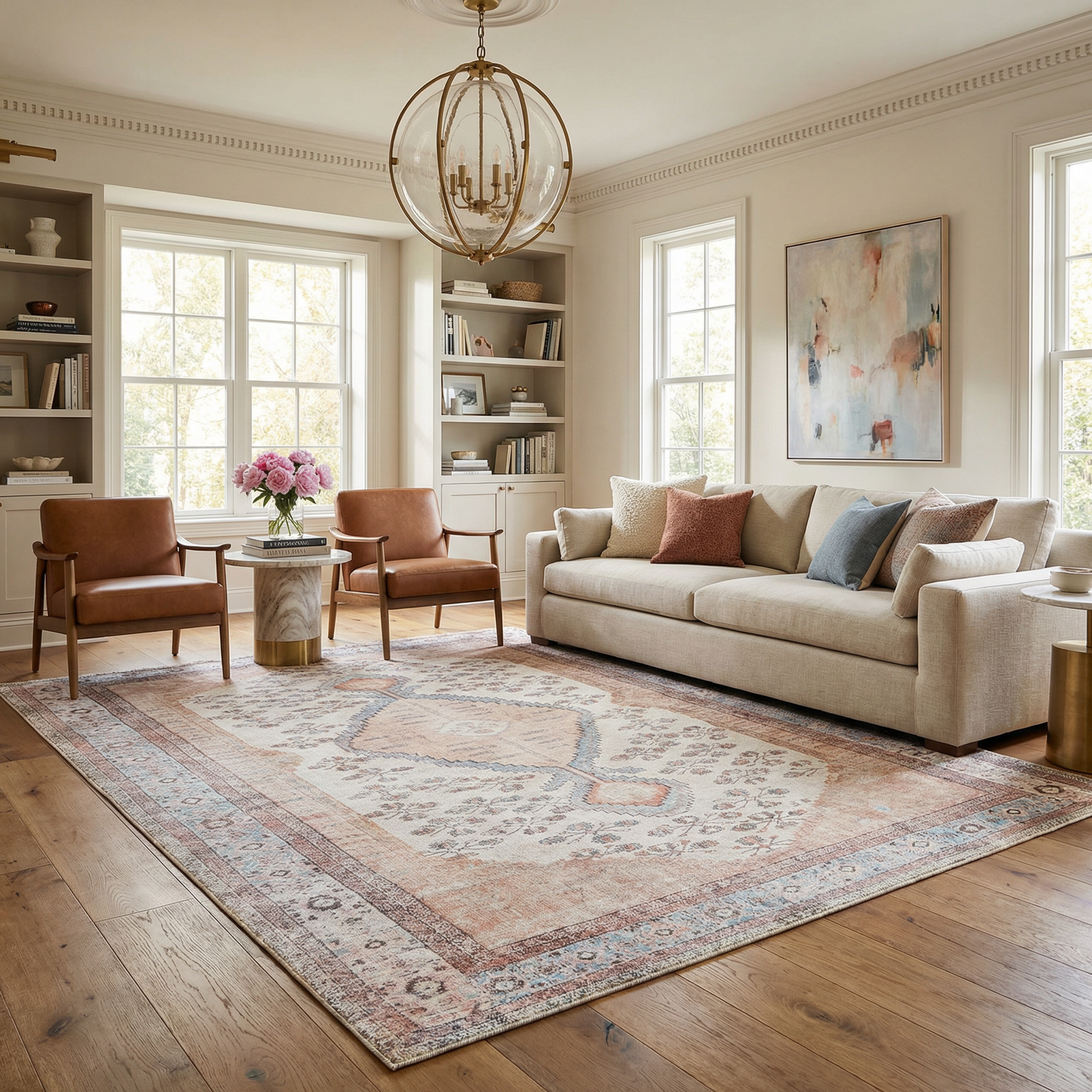 Moora Washable Area Rug