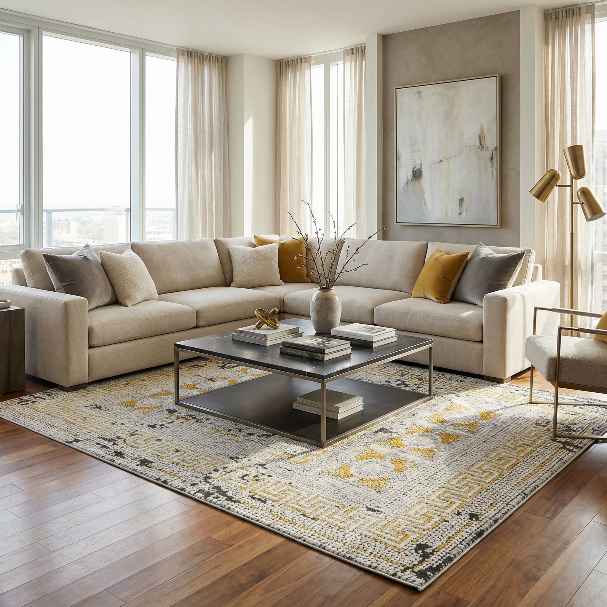 Terlingua Mustard Area Rug