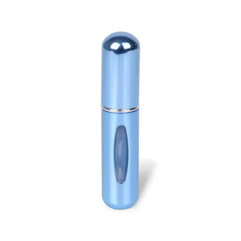 Portable Mini Refillable Atomizer Bottle Lightweight Container For Cosmetics Mini Aluminum Empty Bottle For Traveling Cute Little Bottle For Ladies 5ml
