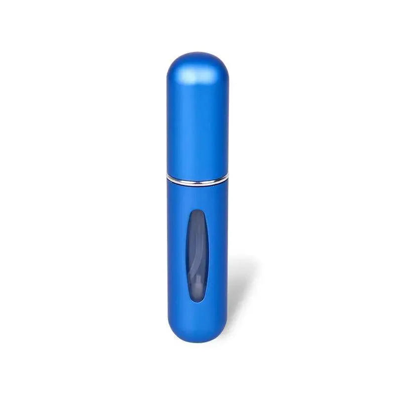 Portable Mini Refillable Atomizer Bottle Lightweight Container For Cosmetics Mini Aluminum Empty Bottle For Traveling Cute Little Bottle For Ladies 5ml