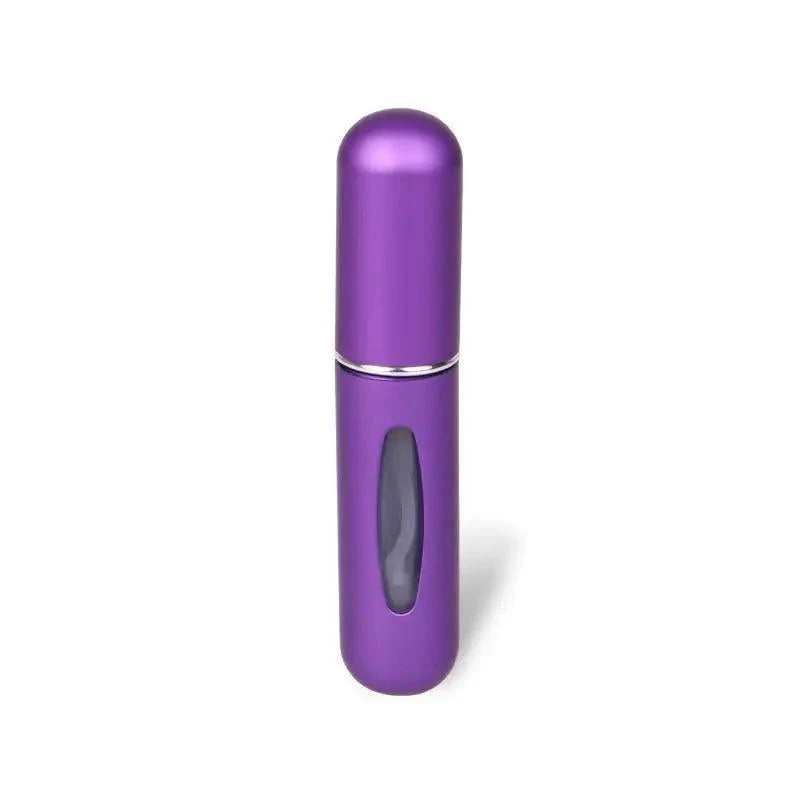 Portable Mini Refillable Atomizer Bottle Lightweight Container For Cosmetics Mini Aluminum Empty Bottle For Traveling Cute Little Bottle For Ladies 5ml