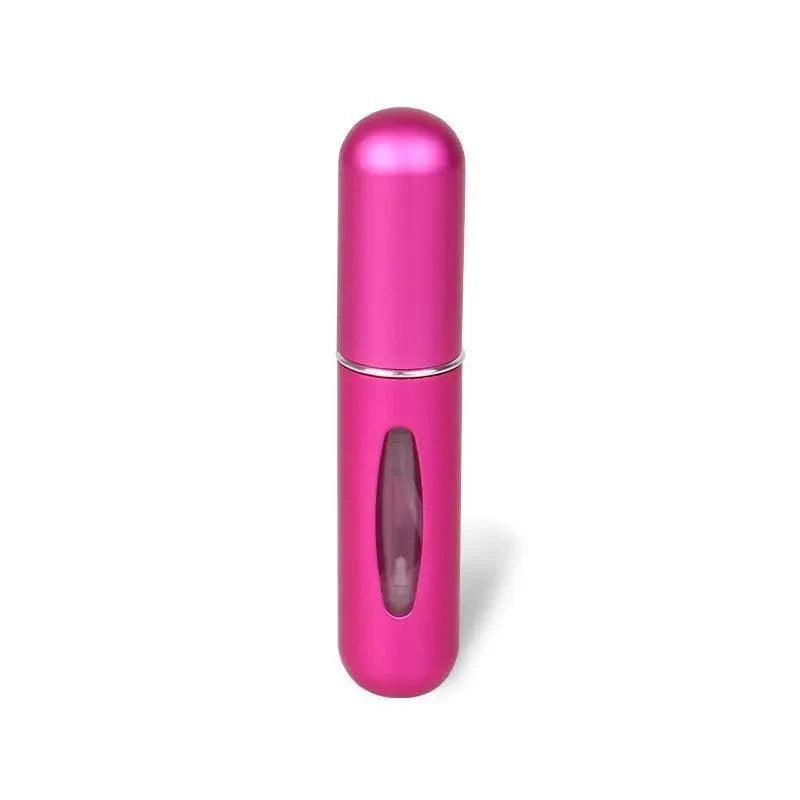 Portable Mini Refillable Atomizer Bottle Lightweight Container For Cosmetics Mini Aluminum Empty Bottle For Traveling Cute Little Bottle For Ladies 5ml