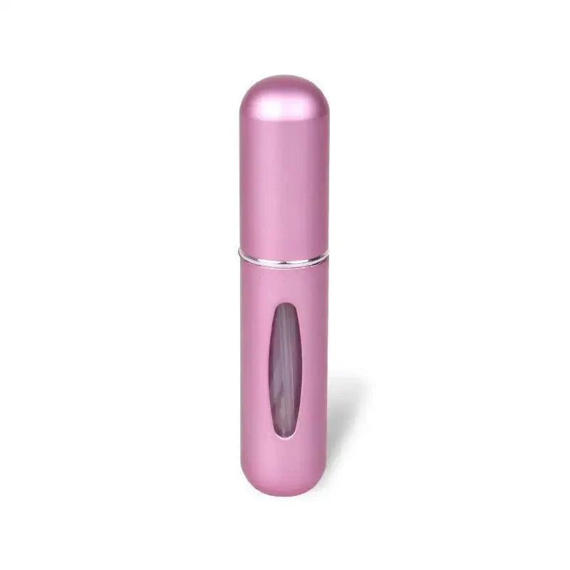 Portable Mini Refillable Atomizer Bottle Lightweight Container For Cosmetics Mini Aluminum Empty Bottle For Traveling Cute Little Bottle For Ladies 5ml
