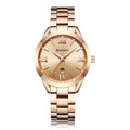 Women's Waterproof Elegant Classic Watch With Big Numerals And Date Display Luxury Wristwatch Excellent Gift