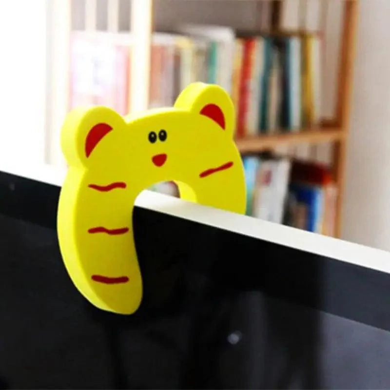 Protection Baby Safety Cute Animal Security Door Stopper Baby Card Lock Newborn Care Child Finger Protector
