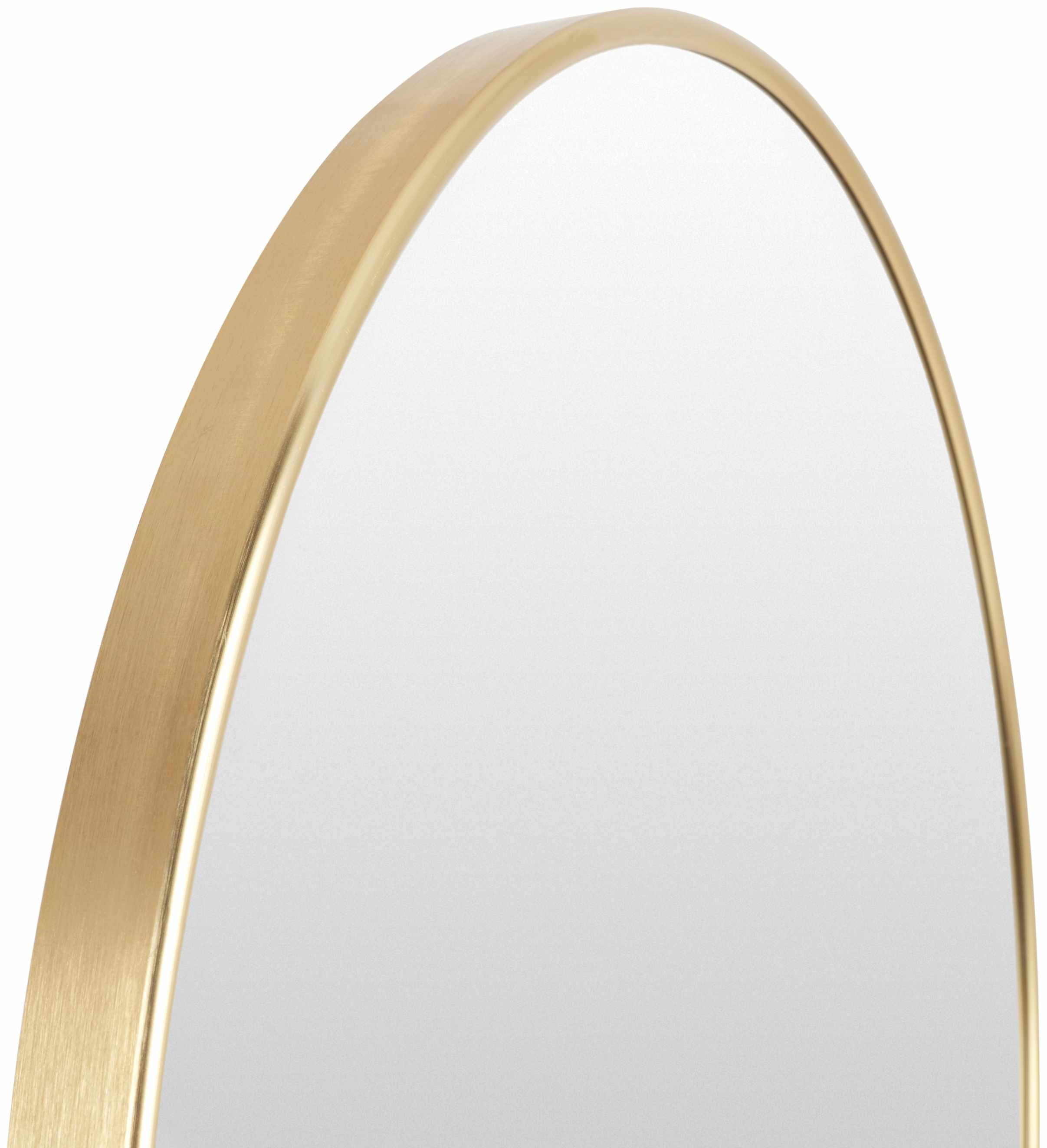 Purullena Oval Gold Mirror - Clearance