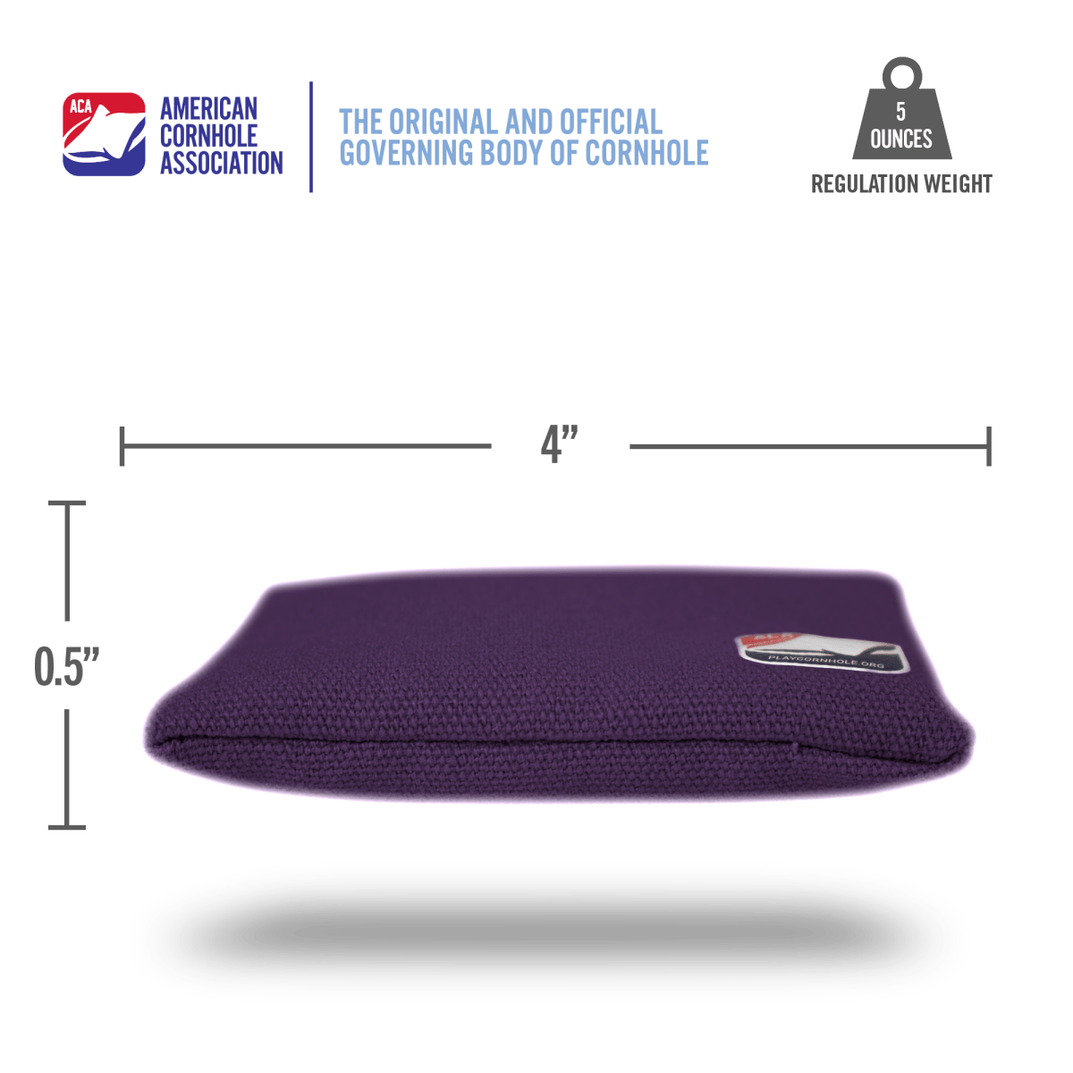 Purple Daily 44x Cornhole Bags