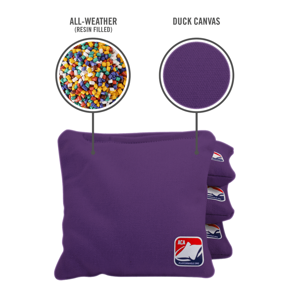 Purple Daily 66x Cornhole Bags