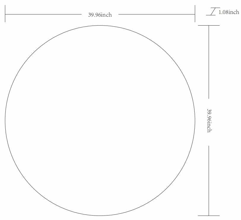 Pontalina Round Gold Mirror