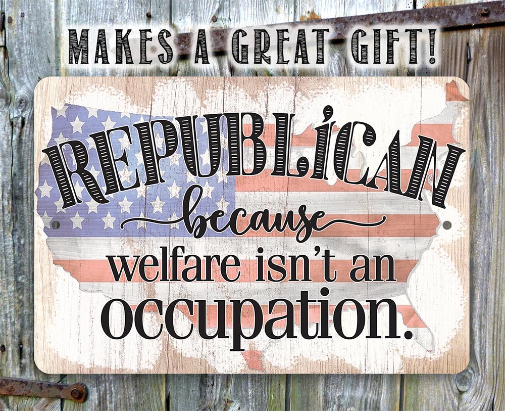 Republican - Metal Sign