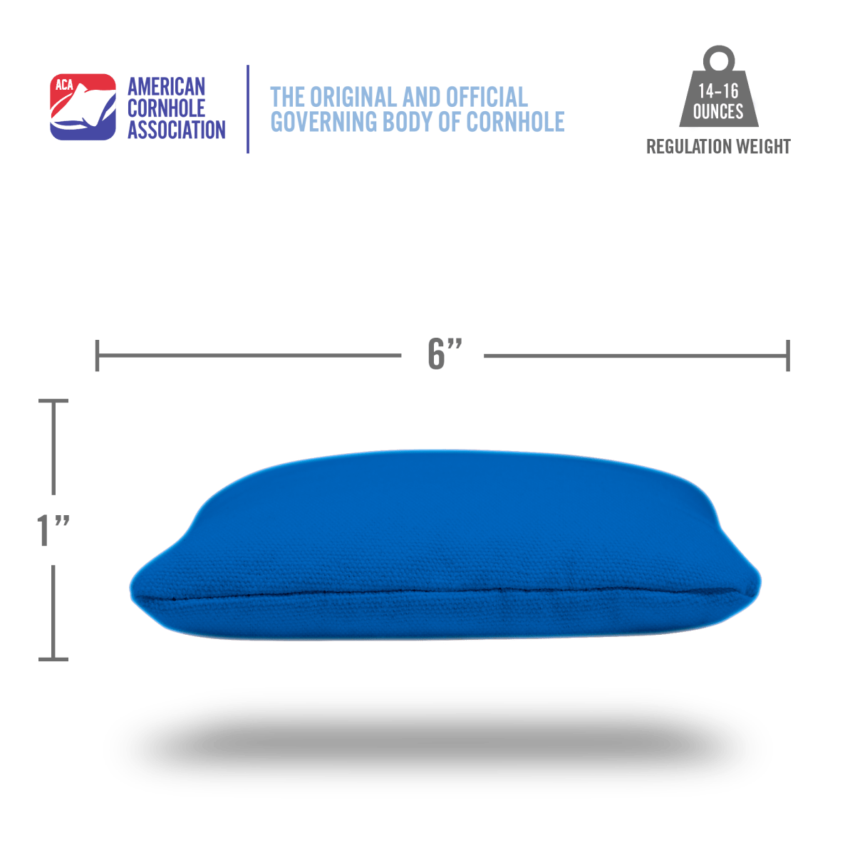 Royal Blue Daily 66x Cornhole Bags
