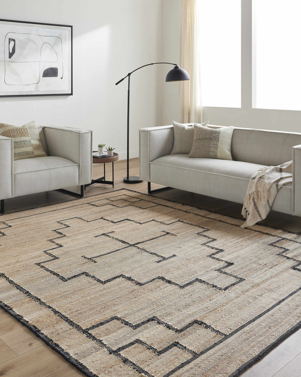 Robyn Handmade Jute Carpet - Clearance