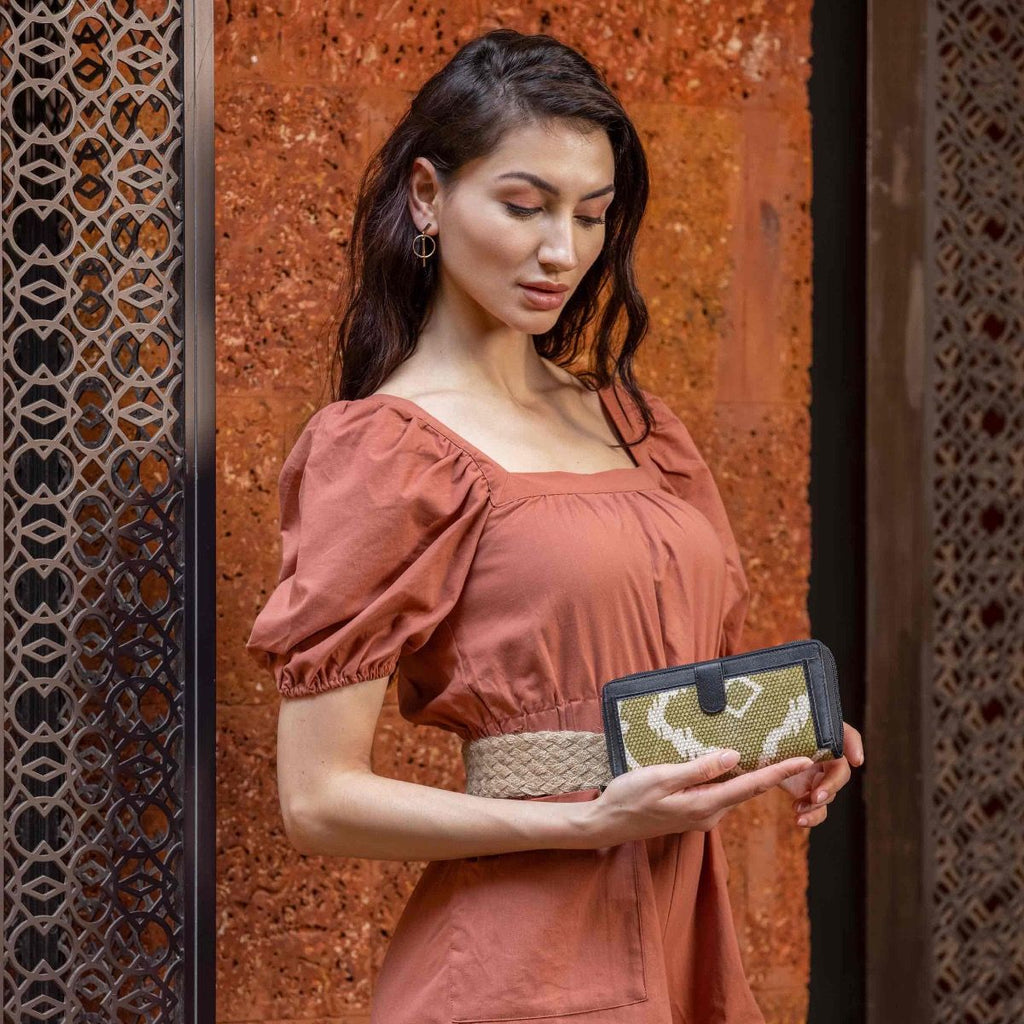 GREEN FOLIAGE WALLET