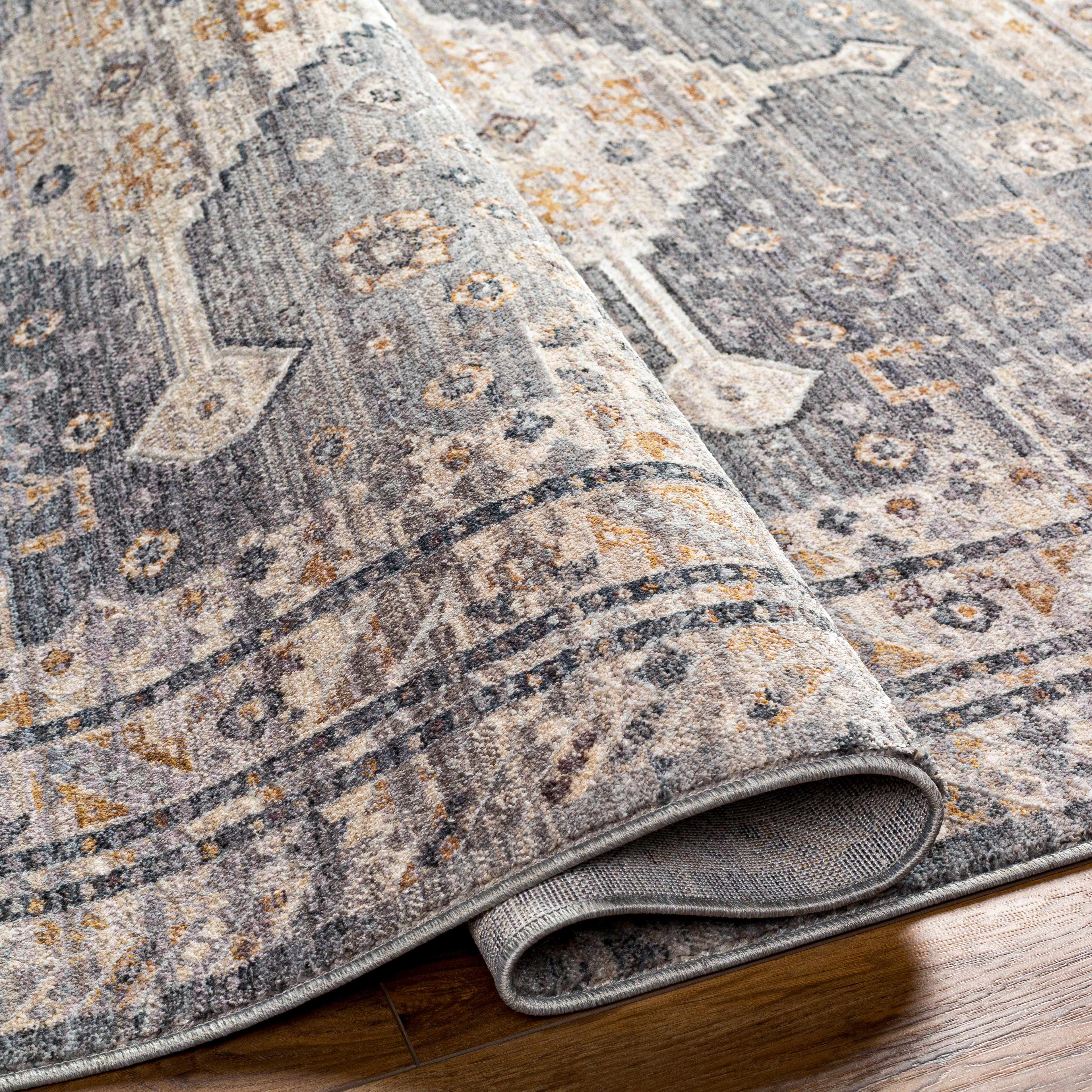 Lyam Luxe Rug with Fringes