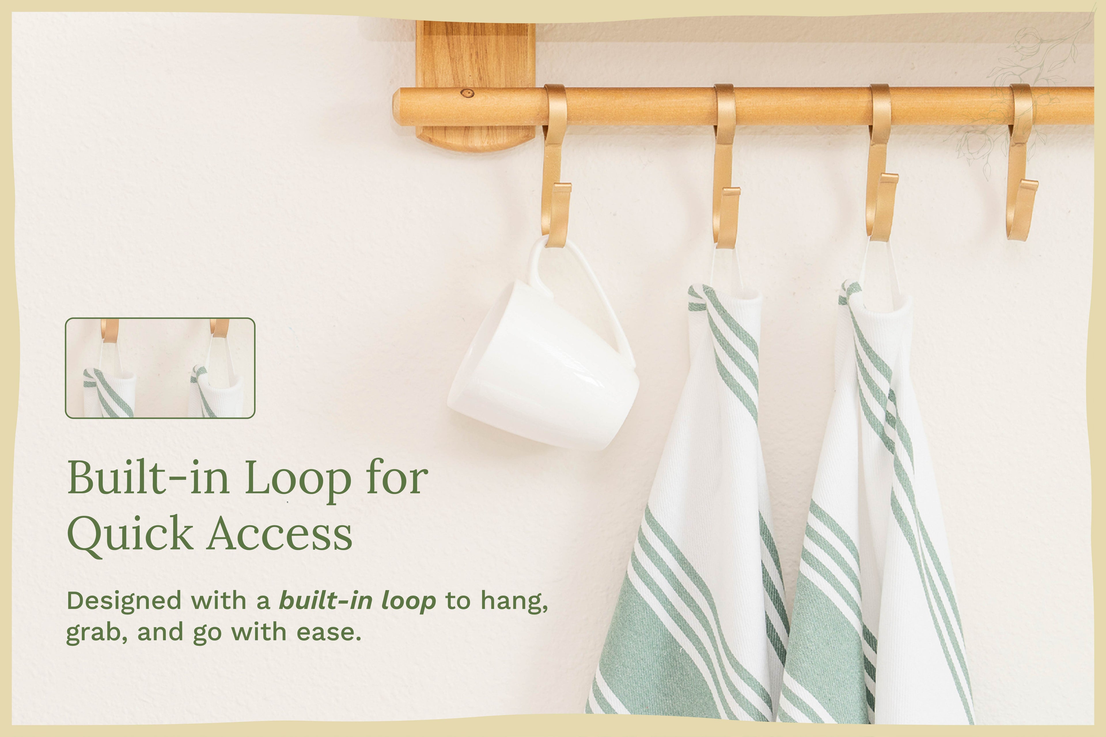 Striped Kitchen Towels
