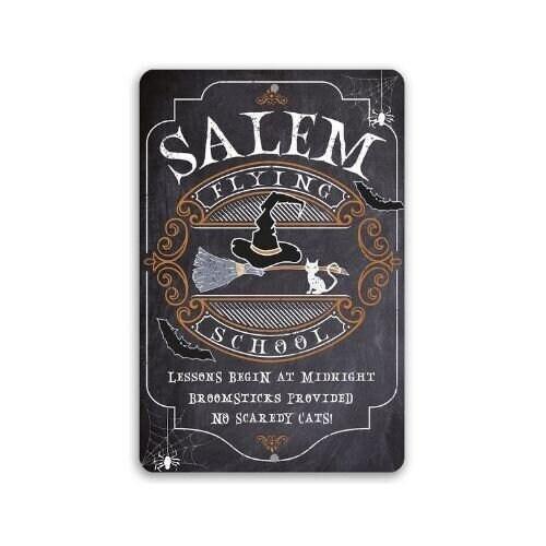 Salem Flying School - Metal Sign