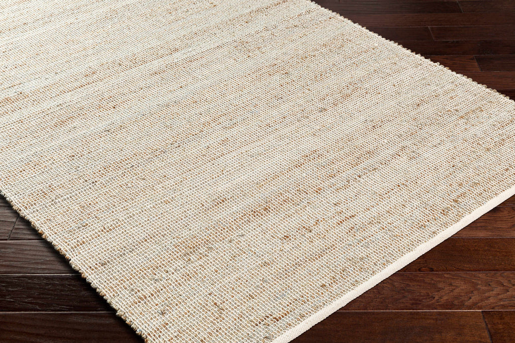 Byrne Beige & Green Jute Rug - Clearance