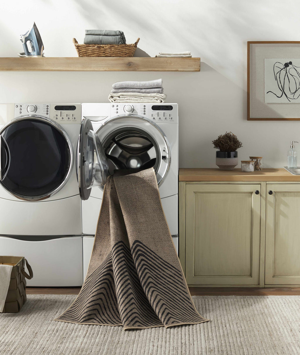 Suzy Washable Jutely Rug - Clearance