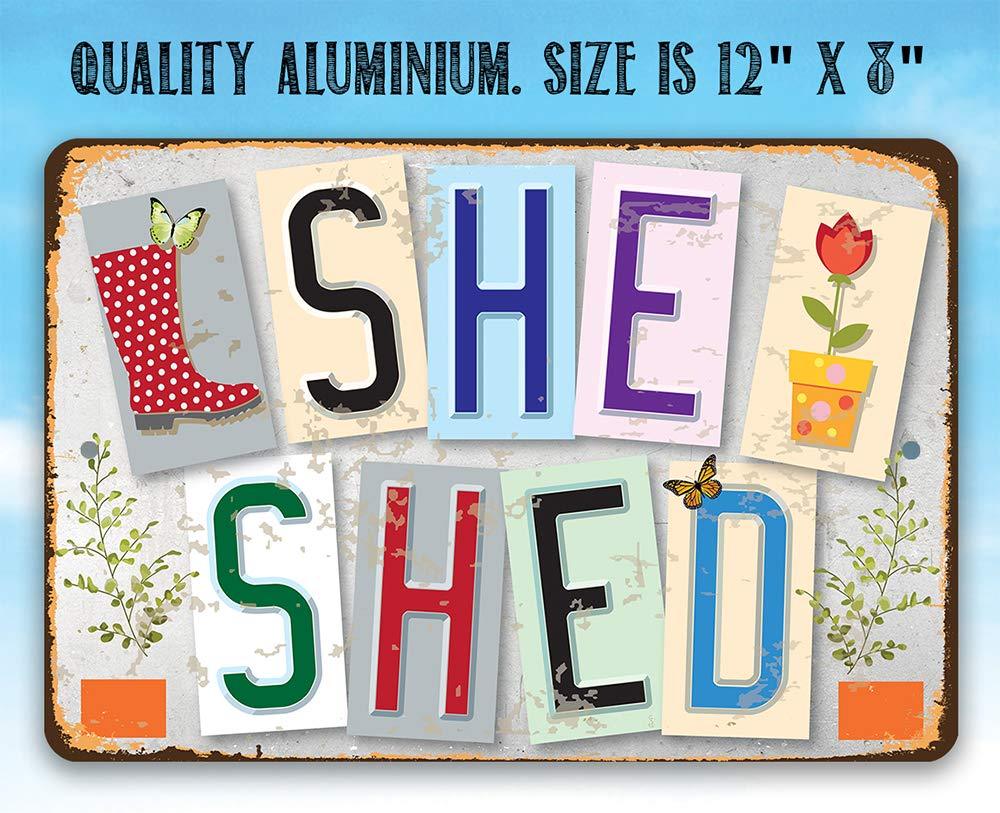 She Shed - Metal Sign