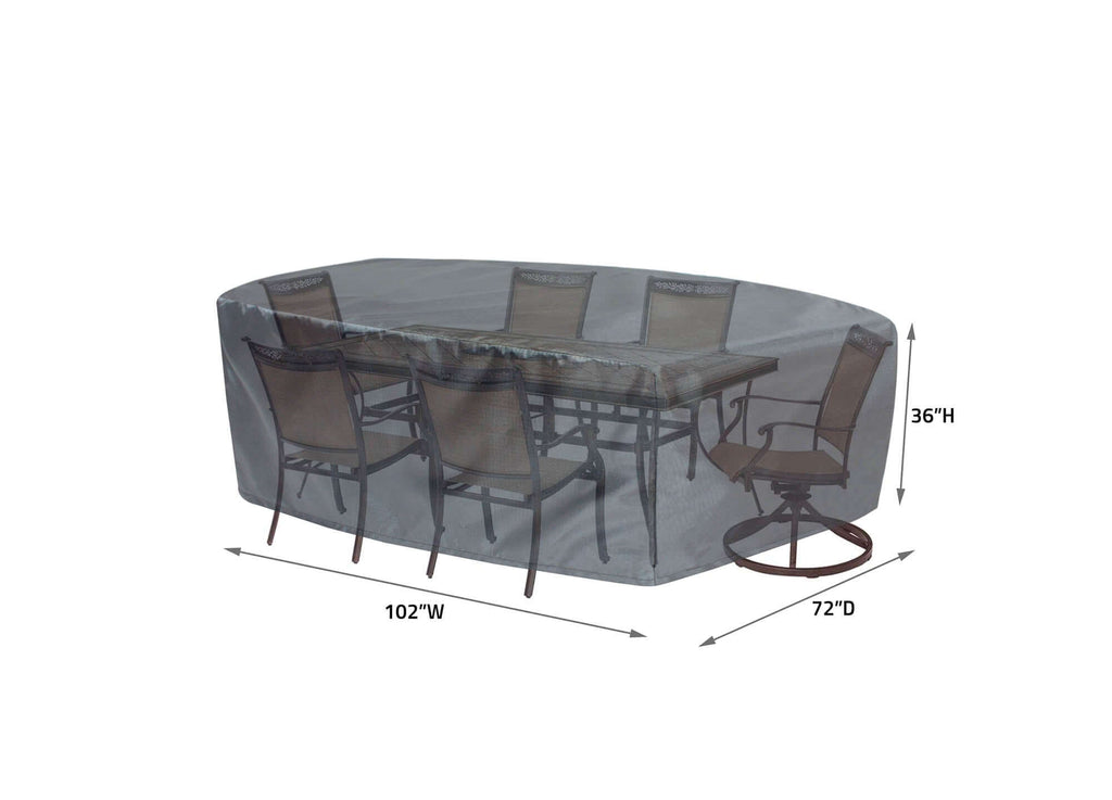 Shield Mercury Cover for 584 Fits Medium Oval/Rectangle Table & Chairs