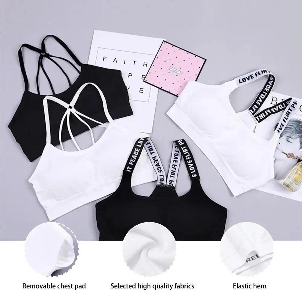 Soft And Stylish Women Sports Bra Girls Tops High Impact For Gym Top Fitness Yoga Running Sportswear For Females