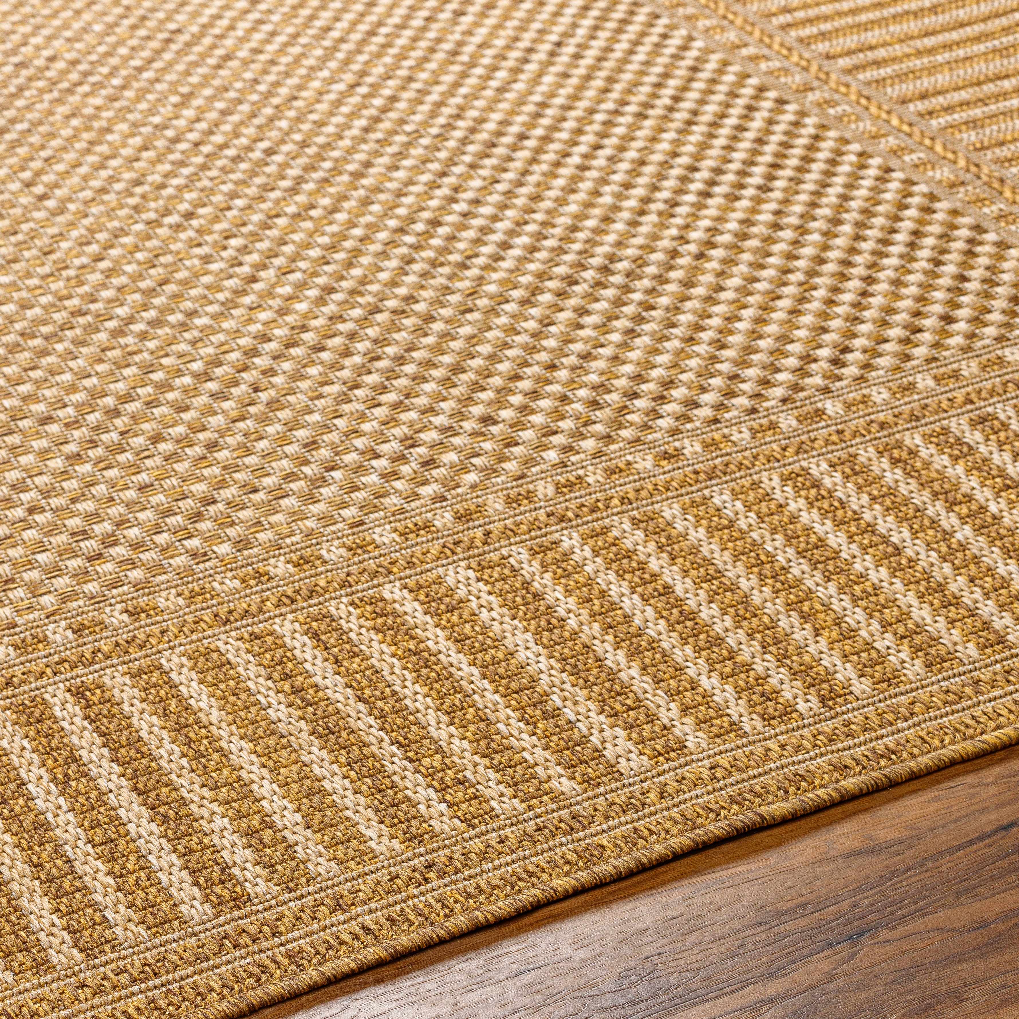 Amora Flatweave Faux Jute Outdoor Rug