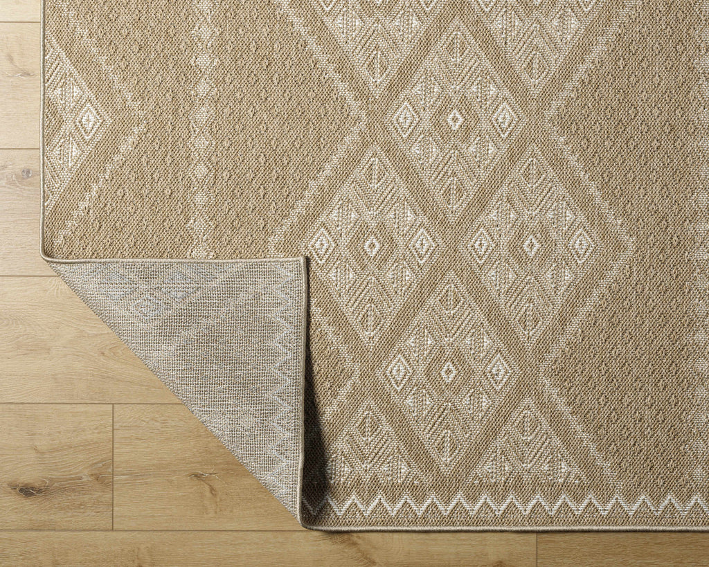Olina Flatweave Faux Jute Outdoor Rug