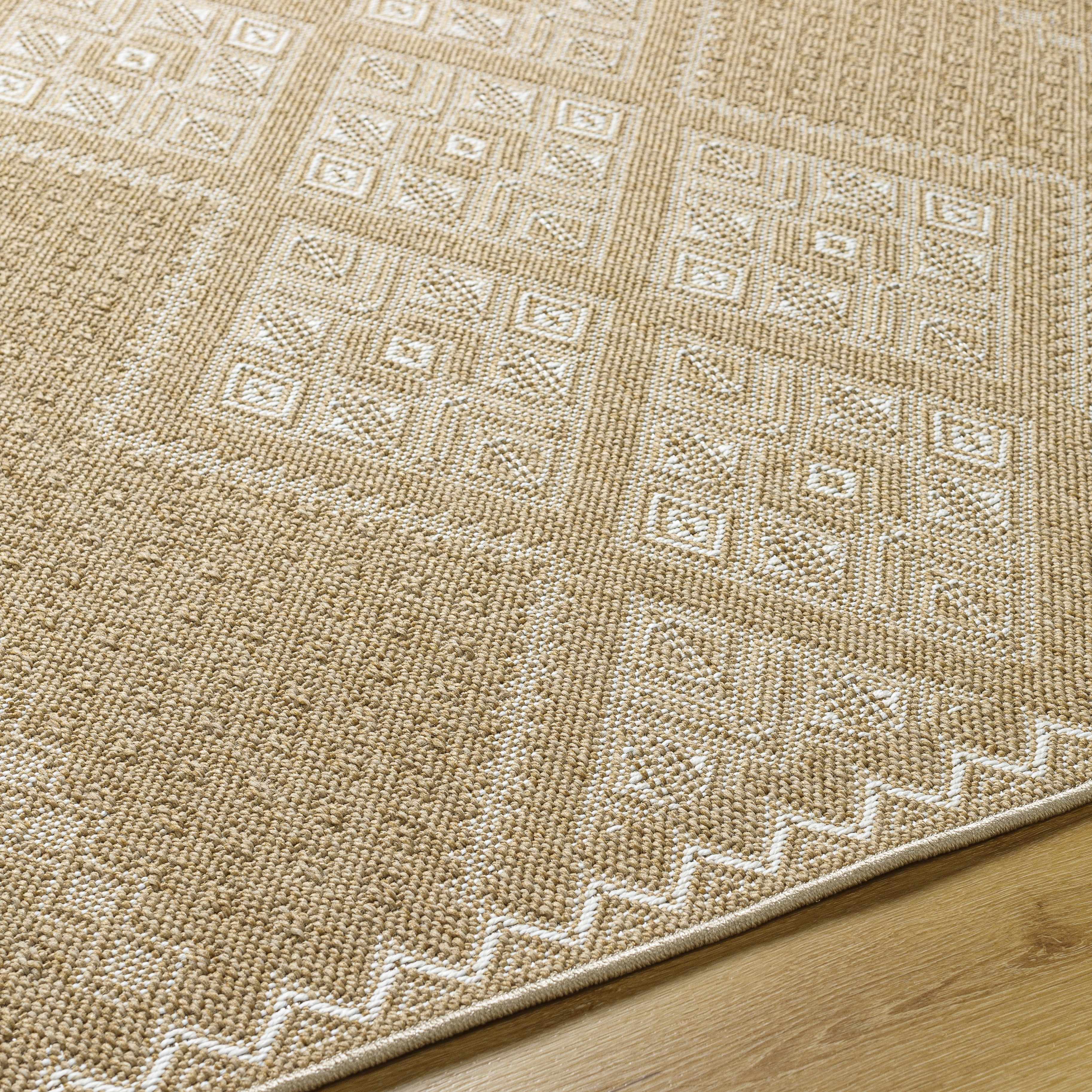 Olina Flatweave Faux Jute Outdoor Rug