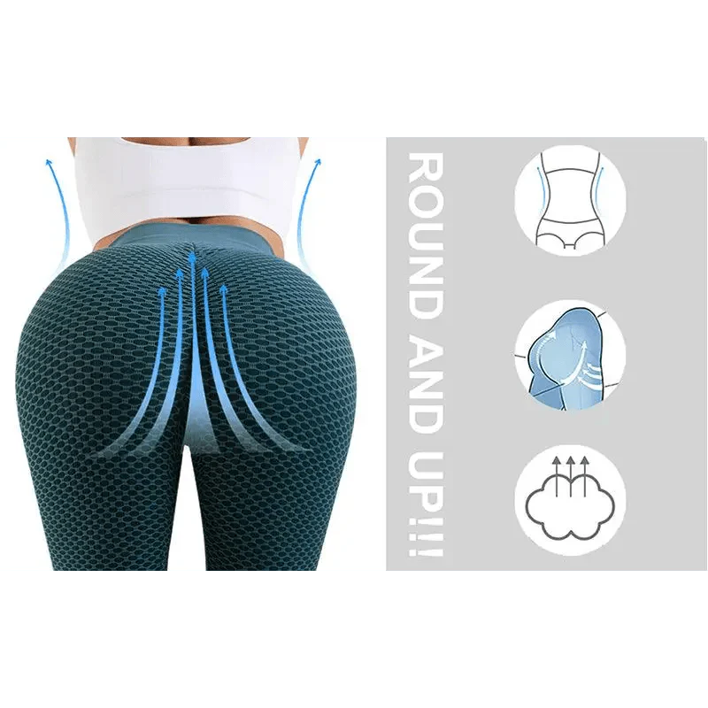 Sport Women Fitness Tight High Waist Push Up Breathable Leggings Fitness Gym Yoga Girls Pants For Sports
