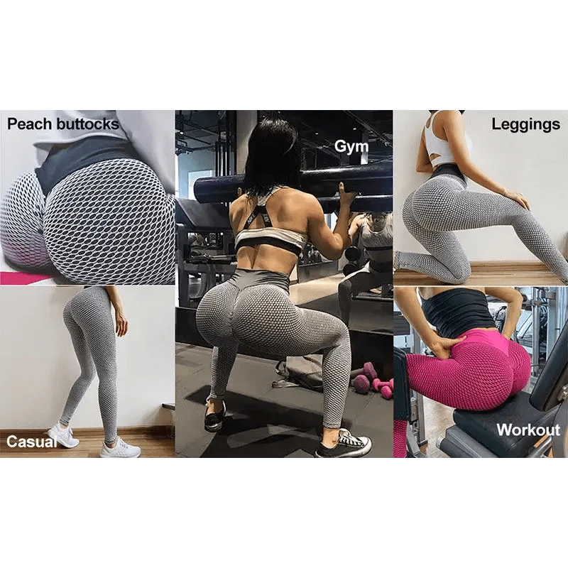 Sport Women Fitness Tight High Waist Push Up Breathable Leggings Fitness Gym Yoga Girls Pants For Sports