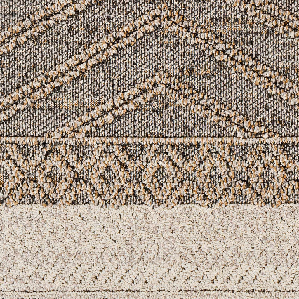 Beige Charcoal Areli Outdoor Area Rug