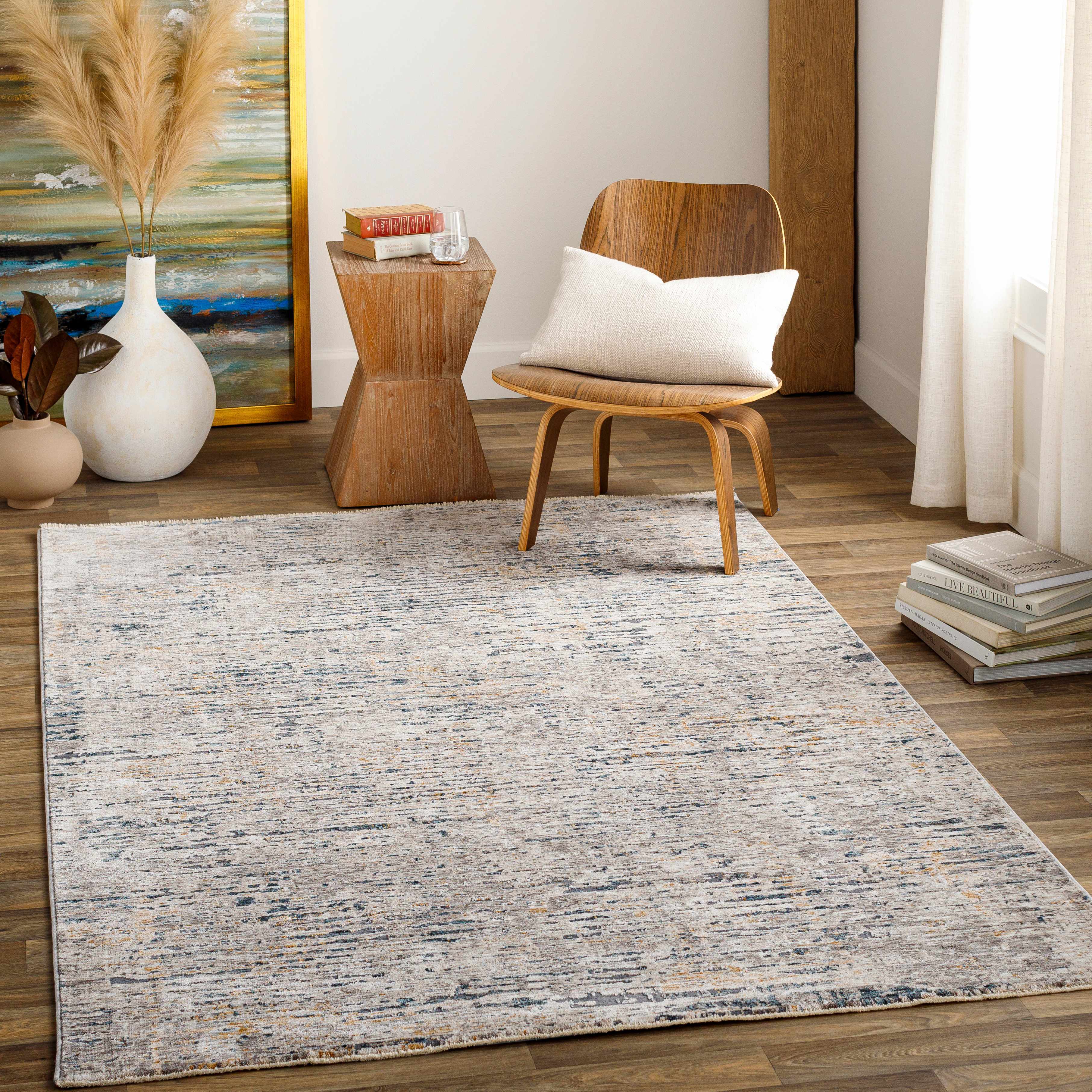 Sywell Luxe Fringe Rug - Clearance