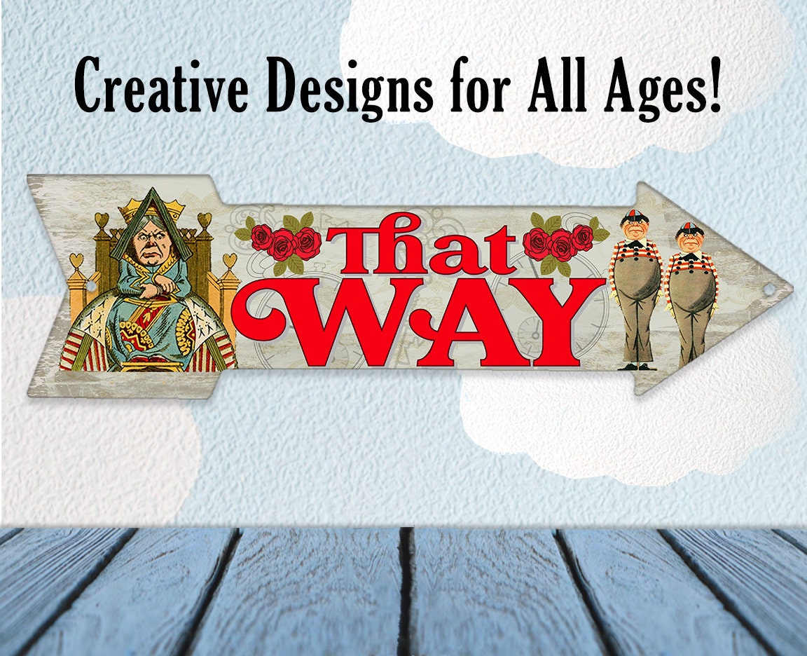 That Way - Directional Arrow - Metal Sign