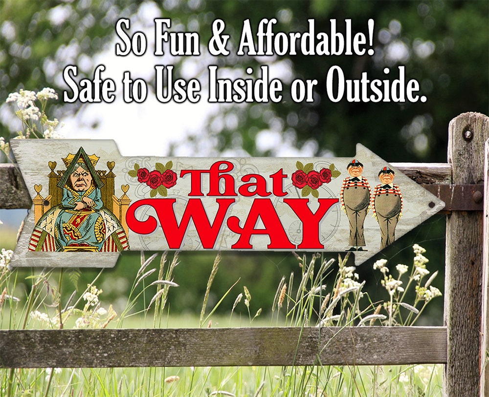 That Way - Directional Arrow - Metal Sign
