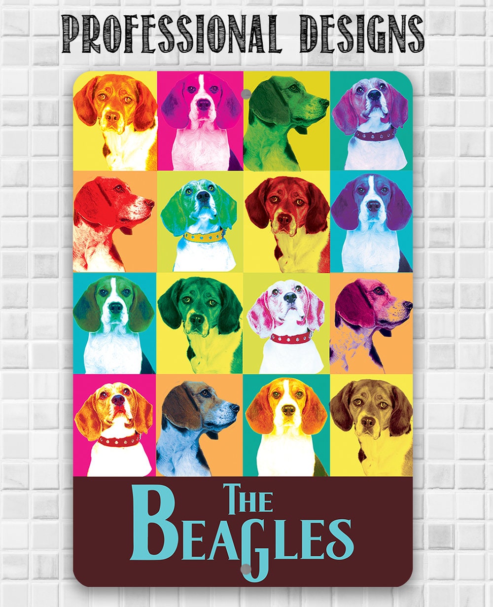 The Beagles - Metal Sign