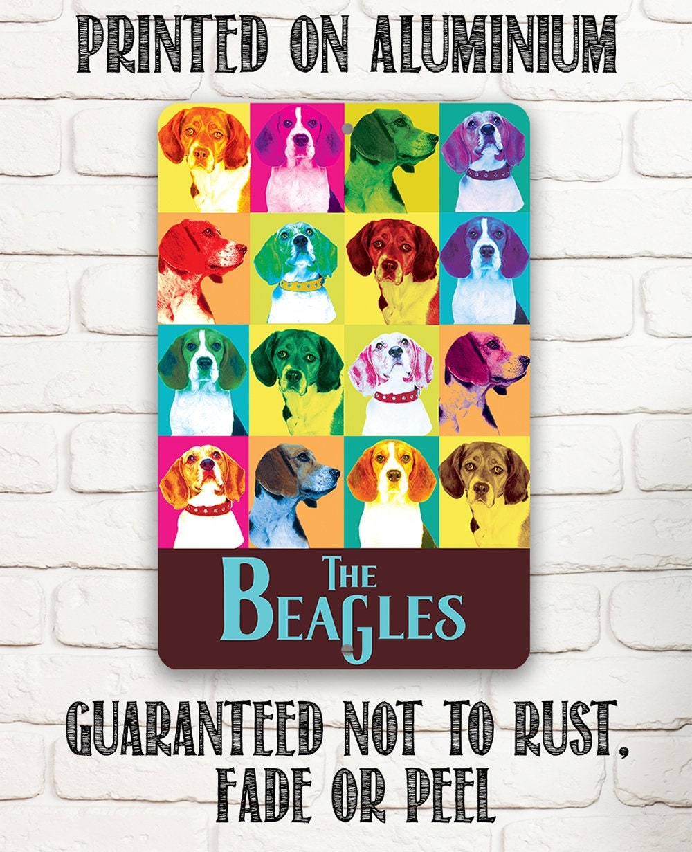 The Beagles - Metal Sign