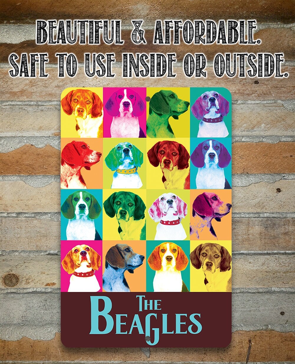 The Beagles - Metal Sign