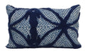 Blue Throw Pillow for couch 14" X 24"