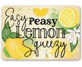 Easy Peasy Lemon - Metal Sign