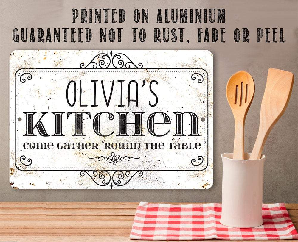 Personalized - Kitchen - Metal Sign