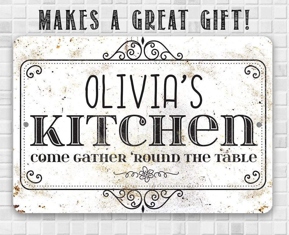 Personalized - Kitchen - Metal Sign